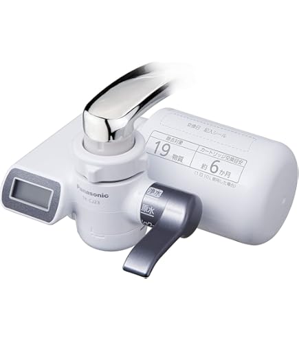 Amazon.co.jp: パナソニック 浄水器 蛇口直結型 ミズトピア 白 TK6205P