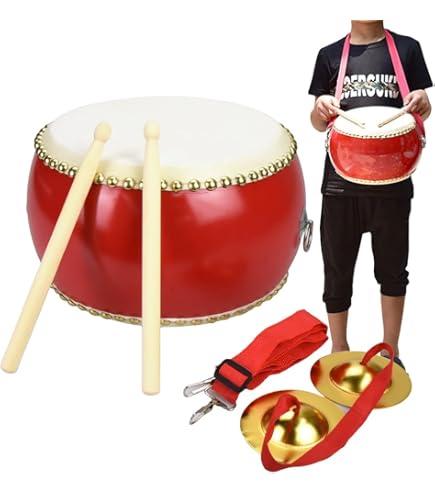 Amazon | (29cm) 小太鼓 和太鼓 バチセット 本格的 パーカッション