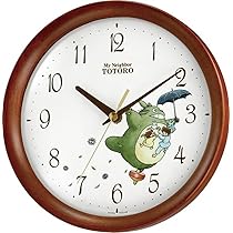 Amazon.co.jp: リズム(RHYTHM) となりのトトロ 目覚まし時計