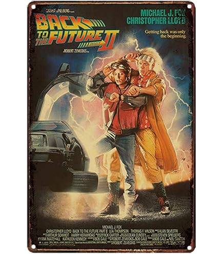 Amazon.co.jp: 映画ポスター バックトゥザフューチャー Back to the