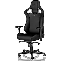 Amazon.co.jp: noblechairs ゲーミングチェア デスクチェア EPIC BLACK
