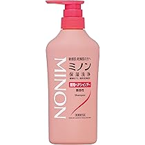 Amazon | ミノン全身シャンプー泡タイプ 本体ボトル 500mL ボディ