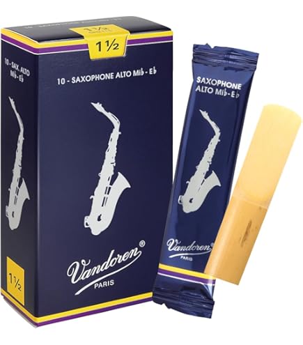 Amazon | Vandoren JAVA ファイルドRED 硬さ：1・1/2 リード アルト