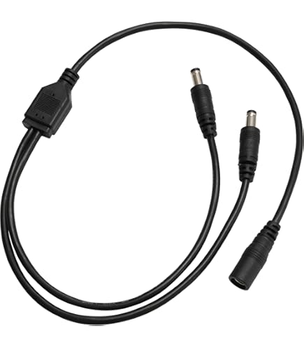 Amazon.co.jp: OKZ 屋外 屋内 すずらん電源分岐ケーブル(防雨仕様) 6