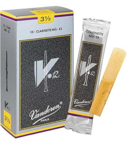 Amazon.co.jp: バンドーレン B♭クラリネットリード V.12 硬さ:3-1/2