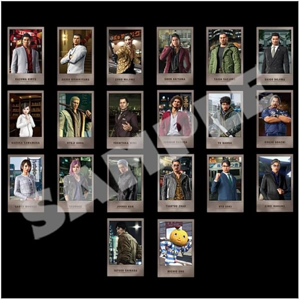 Amazon | 『龍が如く』アクリルキーホルダーコレクション プレミアム