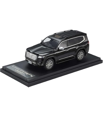 Amazon | 京商オリジナル 1/43 トヨタ ランドクルーザー ZX ブラック