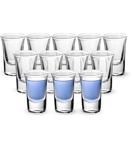 Amazon | テキーラ観覧車対応 ショットグラス 30ml 12個入り バー