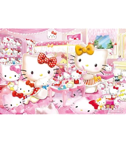 Amazon.co.jp: 1000ピース モザイクアート ハローキティのストロベリー