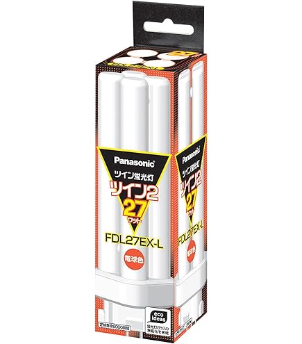 Amazon | 日立 コンパクト形(パラライト2)27形 電球色 FDL27EXL | 日立