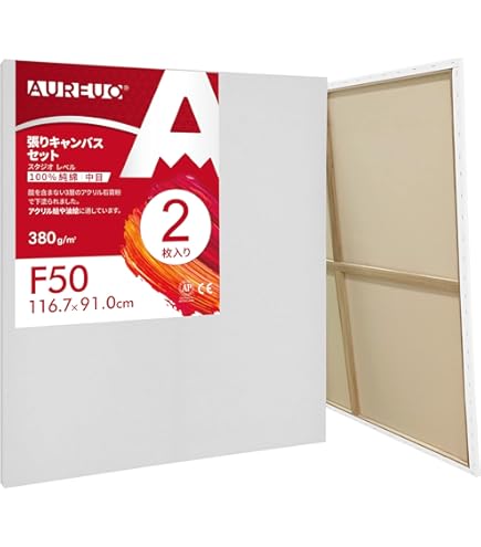 Amazon.co.jp: 【JPart&craft】キャンバス F30号 91x72.7cm 2枚 包み