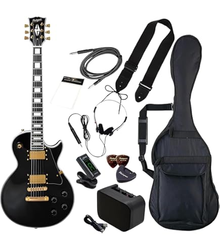 Amazon | Burny RSG-60 69 BLK ブラック エレキギター SGタイプ