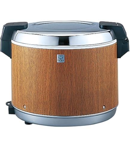 Amazon | 象印マホービン 保温ジャー 象印 業務用電子ジャー (木目) TH