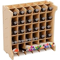 Amazon.co.jp: Bucasso プラモデル ペイントラック 塗料/工具収納 30本