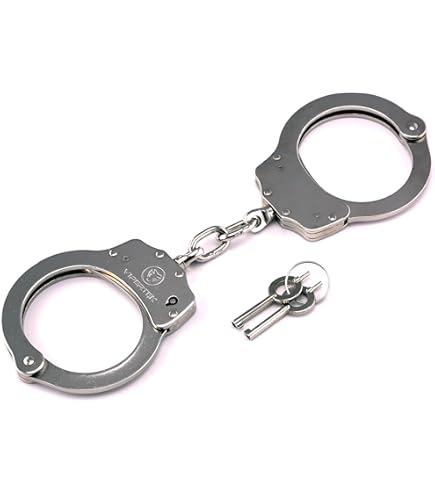 Amazon.co.jp: S&W スミス&ウェッソン ハンドカフ 手錠 M100 シルバー