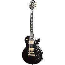 Amazon | Epiphone Les Paul Custom Ebony エレキギター エピフォン