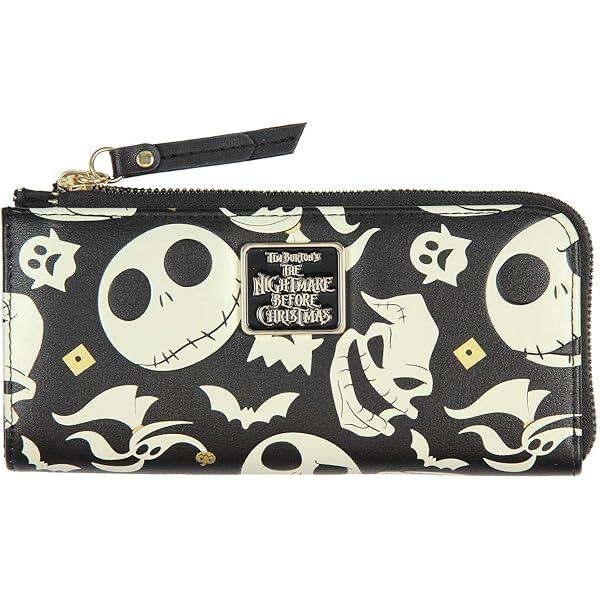 Amazon.co.jp: 財布 ナイトメアー ビフォア クリスマス キャラクター