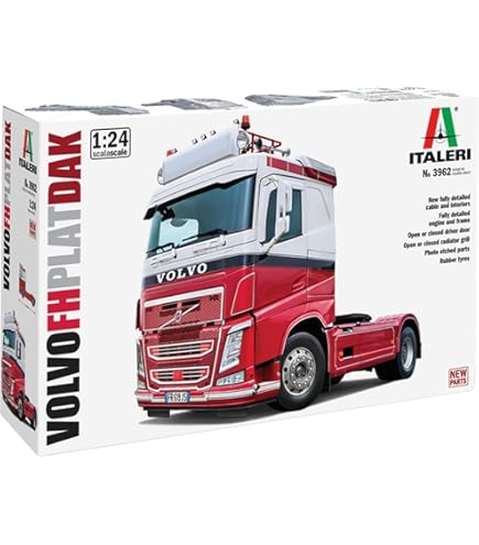 Amazon | イタレリ 1/24 MAN TGX XXL D38 新規パーツ追加/新デカール