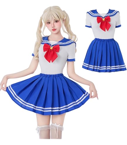 Amazon.co.jp: コスプレ衣装 美少女戦士セーラームーン/海王みちる制服