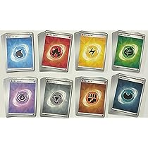 Amazon.co.jp: ポケカ 基本 エネルギー カード 各種15枚セット （8種
