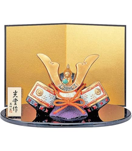 Amazon.co.jp: （端午の節句）大越忠製作所 忠保作 20号 御兜飾 安土