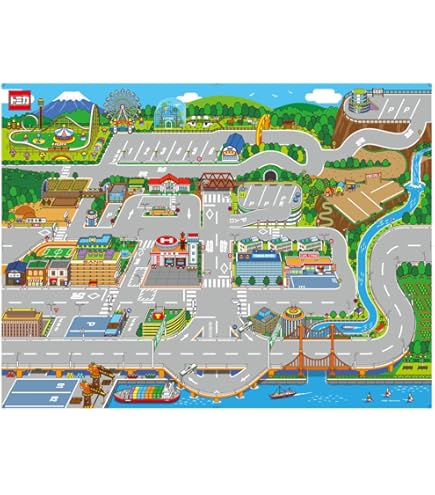 Amazon | トミカ 40周年記念 トミカタウン 立体交差つき DXつながる