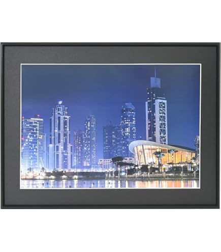 Amazon.co.jp: FUJICOLOR 額縁 A300 4切 アルミ ブラック 39679