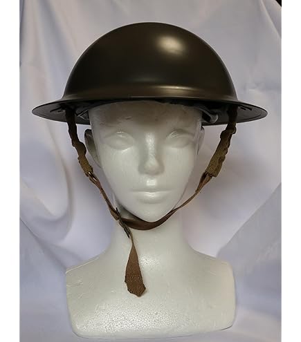 Amazon | 第二次世界大戦 イギリス軍 MK2 ヘルメット 鉄兜 鉄制 複製品
