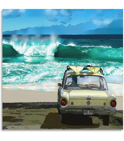 Amazon.co.jp: 額入りポスター アートポスター 鈴木英人 EIZIN