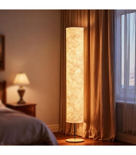 Amazon | 美濃和紙製 モダンインテリア照明 スタンド型フロアライト四