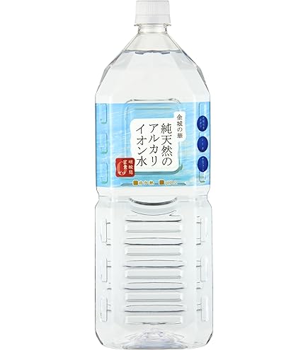 Amazon.co.jp: [2CS] 金城の華 純天然のアルカリイオン水 (2L×8本)×2箱