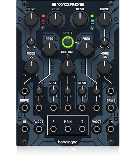 Amazon | BEHRINGER VOCODER VC16 ユーロラック ボコーダーモジュール