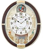 Amazon.co.jp: セイコークロック 掛け時計 からくり時計 電波時計