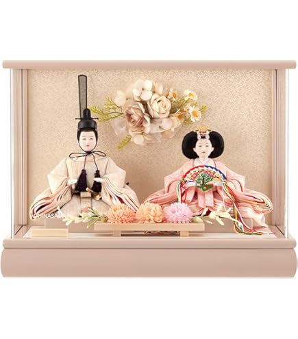 Amazon.co.jp: 雛人形 ケース親王飾り 楓峰作 紅塗木製ケース : Toys