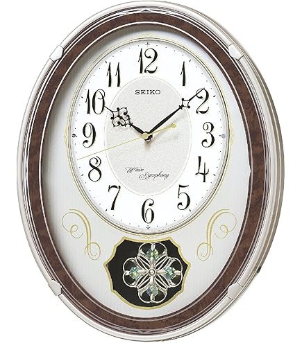 Amazon.co.jp: リズム(RHYTHM) 掛け時計 電波時計 からくり時計