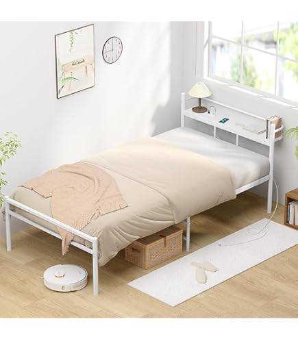 Amazon｜Kennkari ベッドフレーム シングル LEDライト付き フレーム