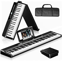 Amazon | TERENCE 電子ピアノ 88鍵盤 折りたたみ 30Wデュアル