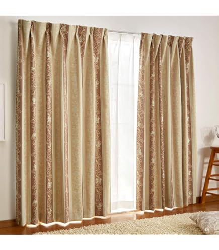 Amazon｜ディズニー カーテン〈100×200 2枚〉イッツアスモールワールド