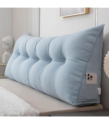 Amazon｜ヘッドボードクッション ダブル/シングル ベッド用 背もたれ