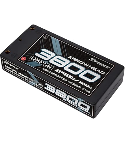 Amazon | 7.4V 100c 3500mAhバッテリー ヨコモ Li-Po ハードケース YB