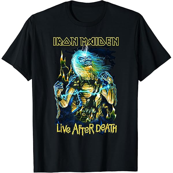 Amazon | Iron Maiden X Factor Cover Tシャツ | Tシャツ・カットソー 通販