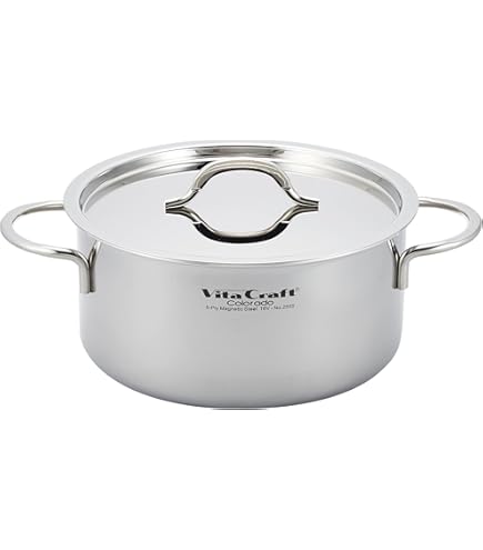 Amazon｜ビタクラフト 両手鍋 深型 ウルトラカパー 4.0L 9025｜両手鍋