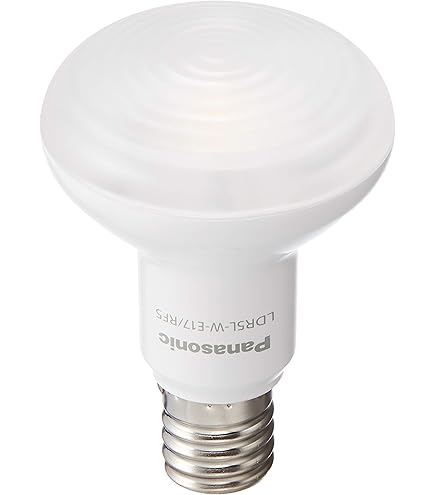 Amazon | パナソニック ミニレフ電球 ホワイト E17口金 50ミリ径 25形