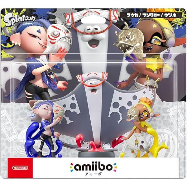 Amazon.co.jp: amiibo シオカラーズセット[アオリ【オルタナ】/ホタル