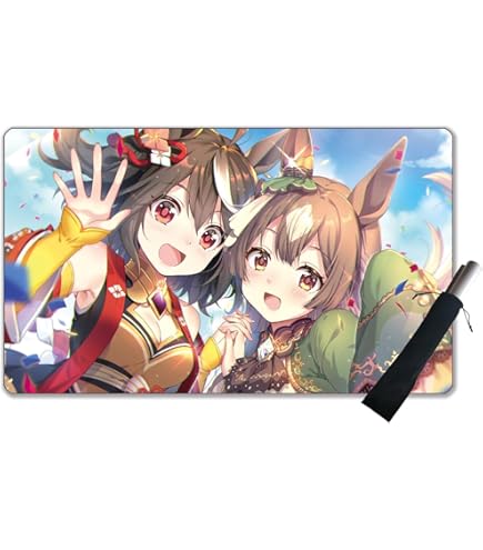 α2 ウマ娘 指差し&勝負服 アーモンドアイ スリーブ&プレイマット α2