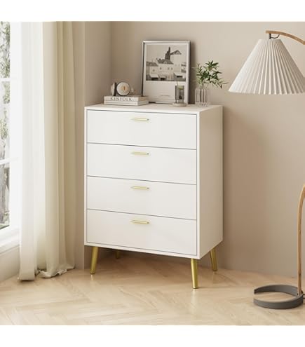 Amazon｜Timechee チェスト タンス 木製 4段 幅70×奥行40×高さ95cm