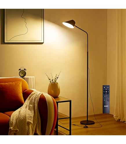 Amazon.co.jp : イケア イッペルリグ ダークグレー LED フロアランプ