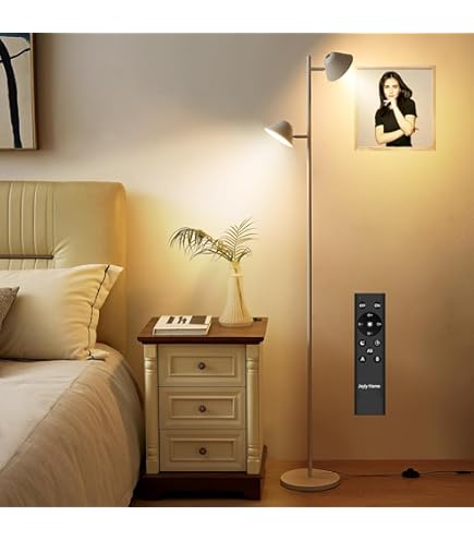 Amazon | IKEA (イケア) NYFORS ニーフォルス フロアランプ - ニッケル