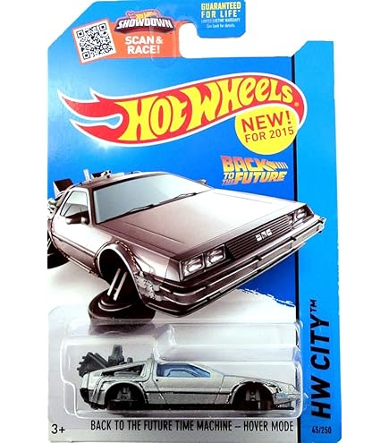 Amazon | Hot Wheels Back to the Future Time Machine 18/50