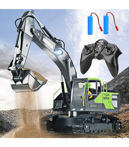 Amazon.co.jp: 3点セット ラジコン 工事 建設 車両 ショベルカー